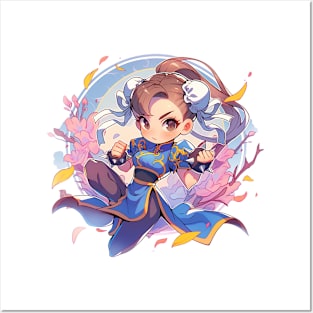 chun li Posters and Art